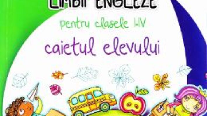 Carte Exercitii de gramatica limbii engleze pentru clasele 1-4 caiet – Cristina Johnson PDF Online