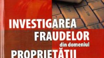 Pret Carte Investigarea fraudelor din domeniul proprietatii intelectuale – Ionut-Stefan Enache