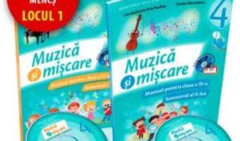 Pret Carte Muzica si miscare cls 4 sem.1+2 + CD – Lacramioara-Ana Pauliuc