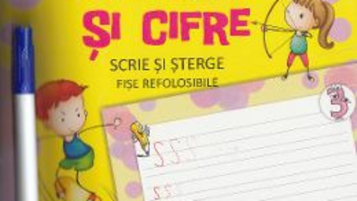 Pret Carte Scrie si sterge: Grafisme si cifre. Fise refolosibile