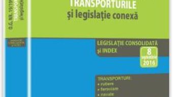 Pret Carte O.G. Nr. 19/1997 privind transporturile si legislatie conexa. Act. 8 Septembrie 2016