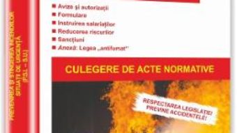 Pret Carte Prevenirea si stingerea incendiilor: situatii de urgenta