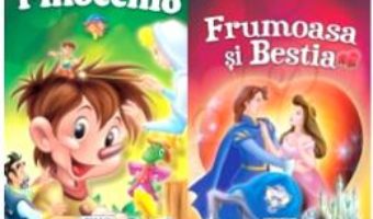 Cartea 2 Povesti: Pinocchio si Frumoasa si Bestia (download, pret, reducere)