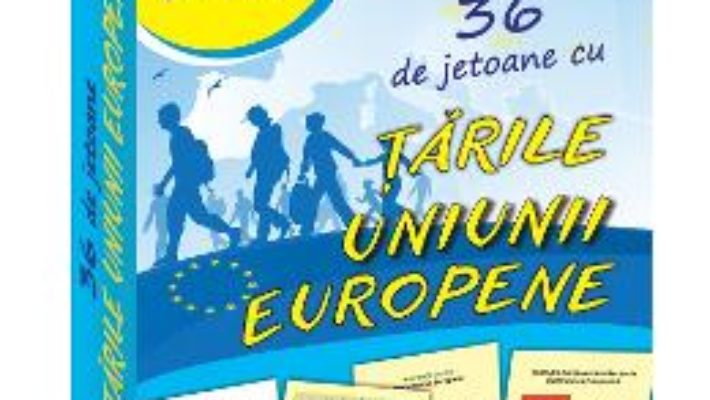 Cartea 36 de jetoane cu tarile Uniunii Europene (download, pret, reducere)