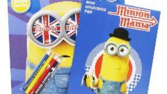 Download  Minion Mania, Colouring pad. Mini trusa artist Minions PDF Online