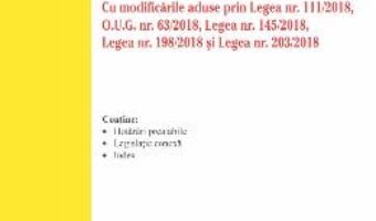 Cartea Codul fiscal Ed.4 Act. 9 Septembrie 2018 (download, pret, reducere)