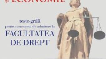 Cartea Limba romana si Economie.Teste-grila pentru Facultatea de Drept ed.5 – Anca Davidoiu-Roman (download, pret, reducere)