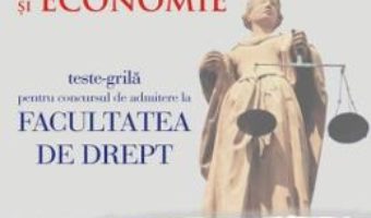 Cartea Limba romana si Economie.Teste-grila pentru Facultatea de Drept ed.5 – Anca Davidoiu-Roman (download, pret, reducere)