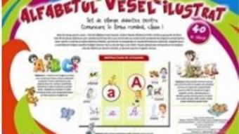 Cartea Alfabetul vesel ilustrat – 40 de planse (download, pret, reducere)