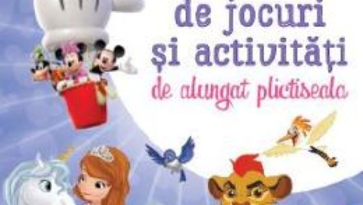 Cartea Disney Junior. 100 de jocuri si activitati de alungat plictiseala (download, pret, reducere)