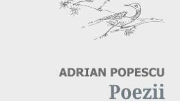 Cartea Poezii 1971-2018 – Adrian Popescu (download, pret, reducere)