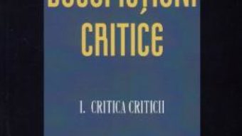 Cartea Docufictiuni critice vol.1: Critica criticii – Petre Isachi (download, pret, reducere)