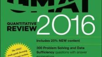 Cartea The Official Guide for GMAT Quantitative Review 2016 with Online Question Bank and Exclusive Video (download, pret, reducere)