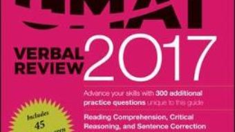 Cartea The Official Guide for GMAT Verbal Review 2017 with Online Question Bank and Exclusive Video (download, pret, reducere)