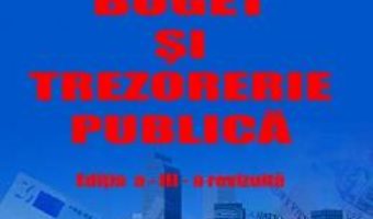 Cartea Buget si trezorerie publica – Tatiana Mosteanu (download, pret, reducere)