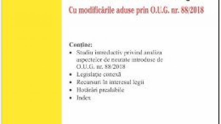 Cartea Codul insolventei ed.3 act. 5 noiembrie 2018 (download, pret, reducere)