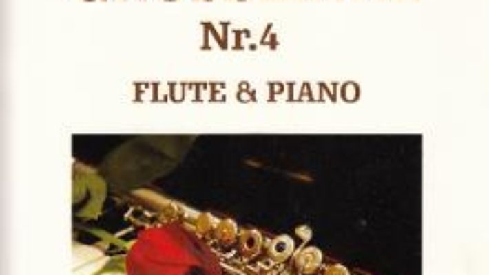 Cartea Gnossienne Nr. 4. Pentru flaut si pian – Erik Satie (download, pret, reducere)