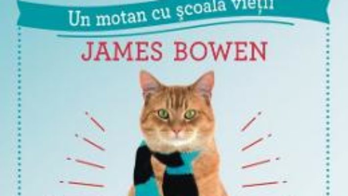 Cartea Carticica lui Bob, un motan cu scoala vietii – James Bowen (download, pret, reducere)