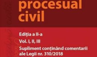 Cartea Drept procesual civil. Ed.2 – Mihaela Tabarca (download, pret, reducere)