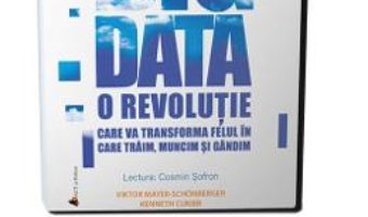 Cartea Audiobook. Big Data – Viktor Mayer-Schonberger, Kenneth Cukier (download, pret, reducere)