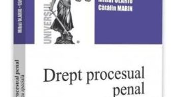 Cartea Drept procesual penal. Partea speciala – Mihai Olariu, Catalin Marin (download, pret, reducere)