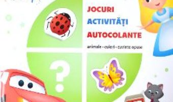 Cartea Disney. Jocuri, activitati, autocolante. Animale, culori, cuvinte opuse (download, pret, reducere)