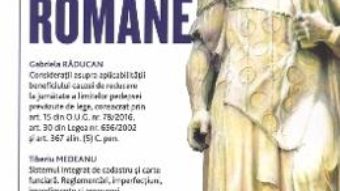 Cartea Pandectele romane 1/2019 (download, pret, reducere)