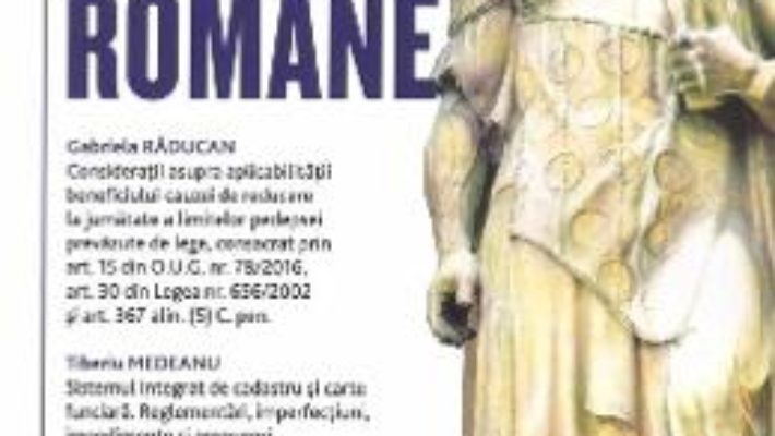 Cartea Pandectele romane 1/2019 (download, pret, reducere)