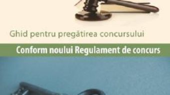 Cartea Concurs de admitere INM si Magistratura 2019 – Cristi Danilet (download, pret, reducere)