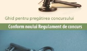 Cartea Concurs de admitere INM si Magistratura 2019 – Cristi Danilet (download, pret, reducere)