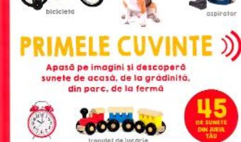 Cartea Bebe invata. Primele cuvinte. 45 de sunete din jurul tau (download, pret, reducere)