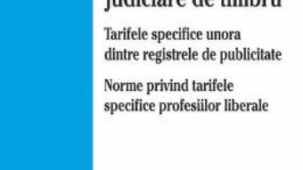 Download Legislatia taxelor judiciare de timbru Act. 19 aprilie 2017 PDF Online