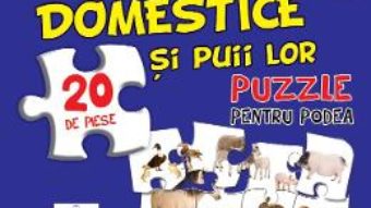 Download Animale domestice si puii lor. Puzzle pentru podea 3-6 ani PDF Online