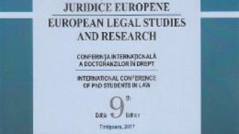 Download Studii si cercetari juridice europene Ed. 9 PDF Online