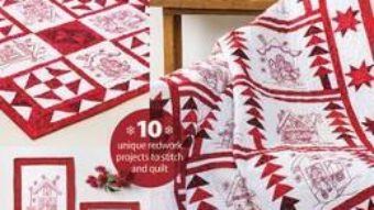 Cartea Redwork Blizzard Buddies: 10 Unique Redwork Projects to Stitch and Quilt – Pearl Louise Krush (download, pret, reducere)