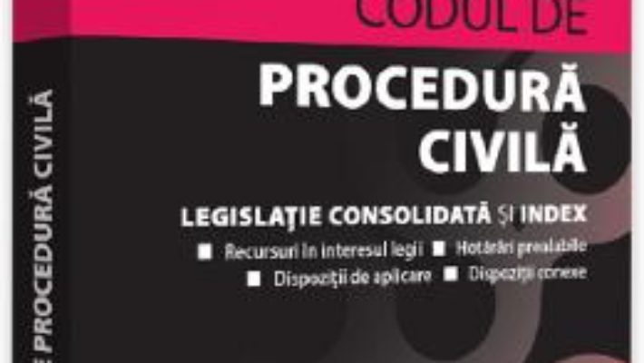 Cartea Codul de procedura civila. Septembrie 2019 – Dan Lupascu (download, pret, reducere)