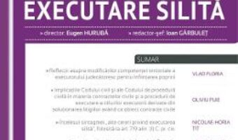 Pret Carte Revista romana de executare silita 1 din 2017 – Garbulet Ioan, Huruba Eugen PDF Online