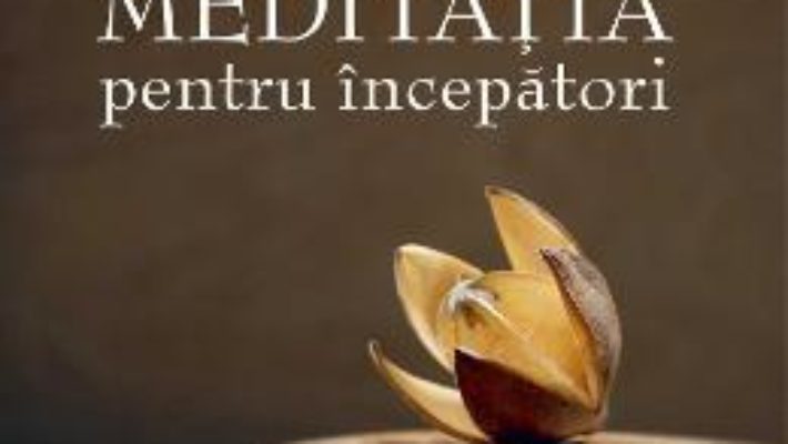 Cartea Meditatia pentru incepatori – J. Donald Walters (download, pret, reducere)