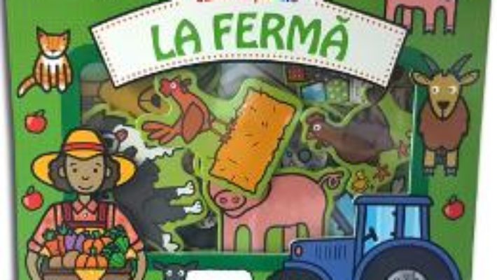 Cartea Bebe invata. Carte cu puzzle. La ferma (download, pret, reducere)