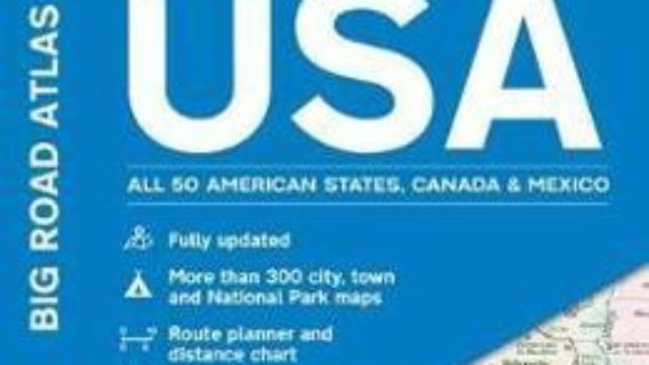 Cartea AA Big Road Atlas USA (download, pret, reducere)