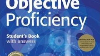 Cartea Objective Proficiency Student’s Book Pack (Student’s Book with Answers with Downloadable Software and Class Audio CDs (2)) – Annette Cape, Wendy Sharp (download, pret, reducere)