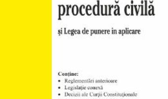 Cartea Codul de procedura civila act. 7 noiembrie 2017 (download, pret, reducere)