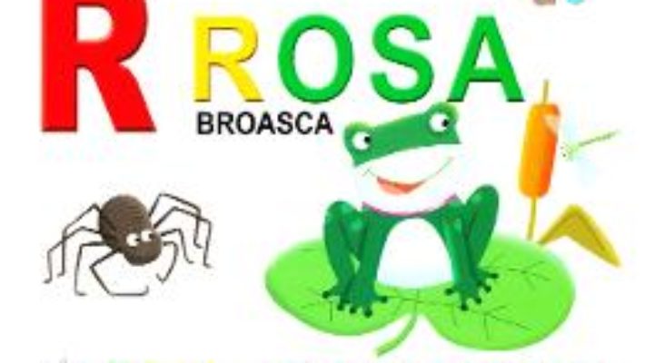 Cartea R de la Rosa, Broasca – Rosa, o broasca printre flori (necartonat) (download, pret, reducere)