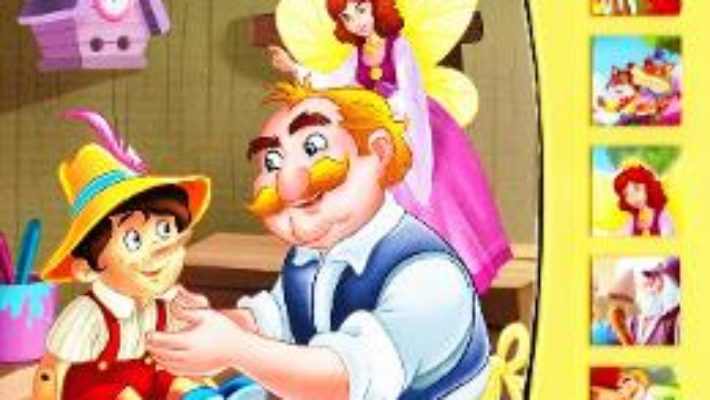 Cartea Povesti de ascultat si citit – Pinocchio (download, pret, reducere)