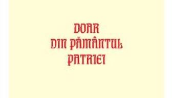 Cartea Doar din pamantul patriei – Horia Badescu (download, pret, reducere)