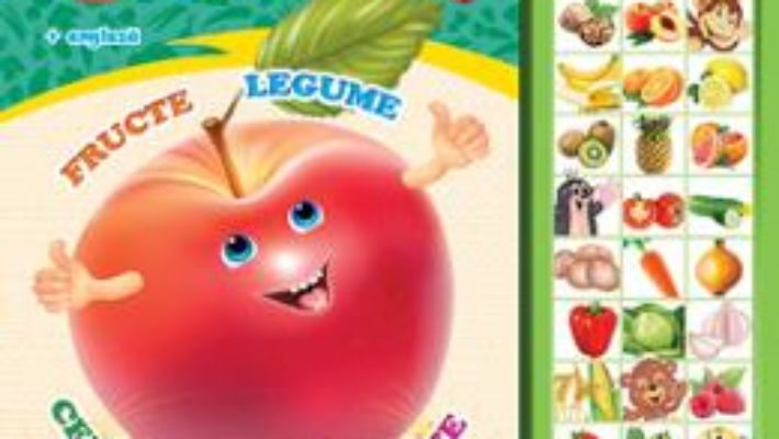 Cartea Carte cu sunete: Super fructe, legume… (romana+engleza) – Inesa Tautu (download, pret, reducere)