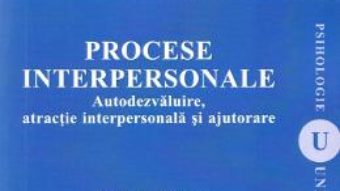 Cartea Procese interpersonale – Stefan Boncu (download, pret, reducere)