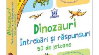 Cartea Dinozauri. Intrebari si raspunsuri. 50 de jetoane (download, pret, reducere)