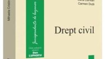 Cartea Drept civil – Mihaela Cristina Mocanu (download, pret, reducere)