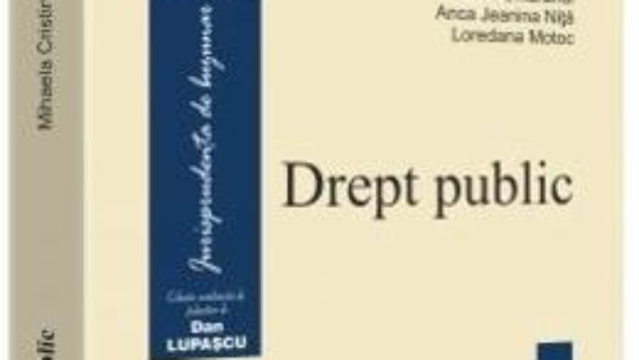 Cartea Drept public – Mihaela Cristina Mocanu (download, pret, reducere)